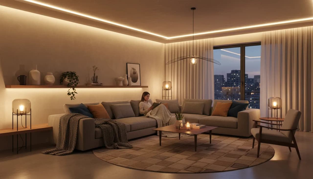 How Ambient Lighting Transforms Your Home's Comfort Cover