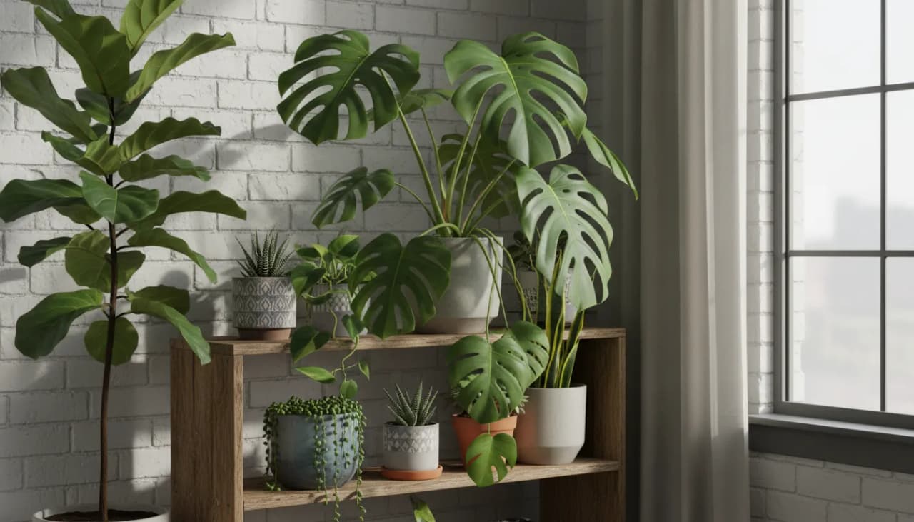 Indoor plants bring life and freshness to any space Cover