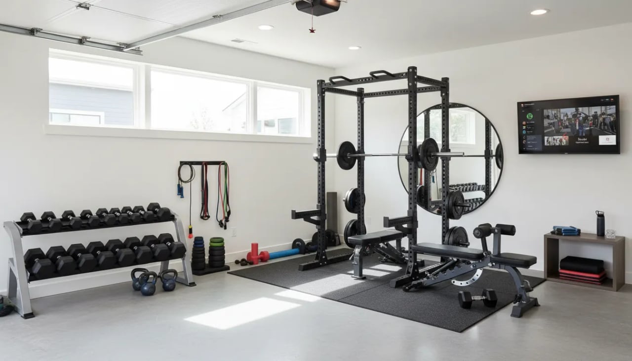 Small Space, Big Gains: Home Gym Essentials for Everyone Cover
