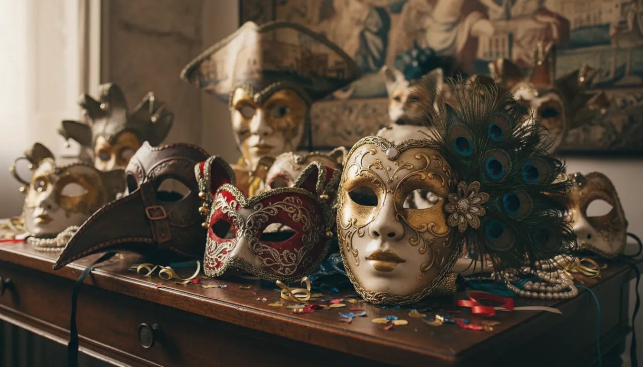 Venetian Carnival Masks: History, Types, Stories Cover