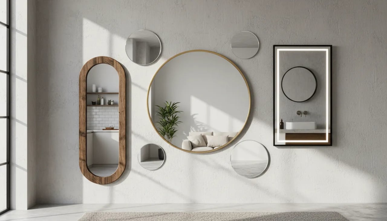 Reflective Living: Styling Functional Home Mirrors Cover