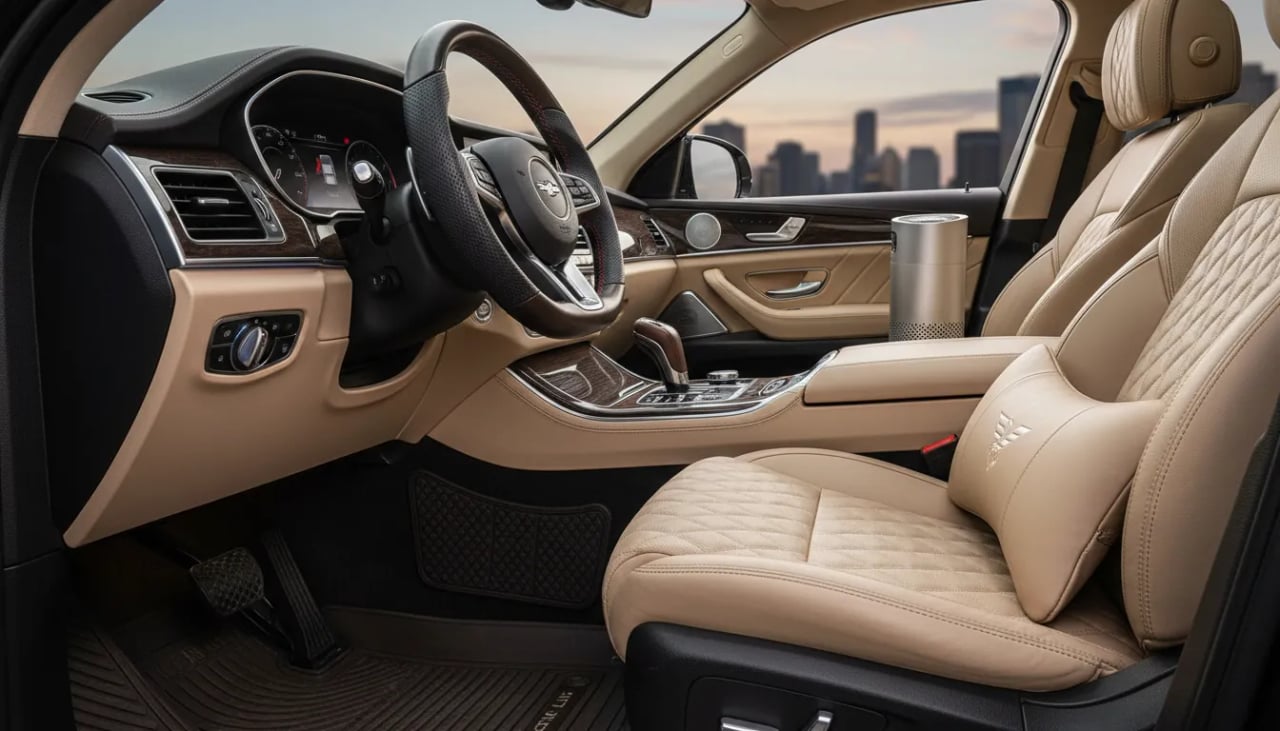 Interior car accessories are the perfect way to personalize Cover