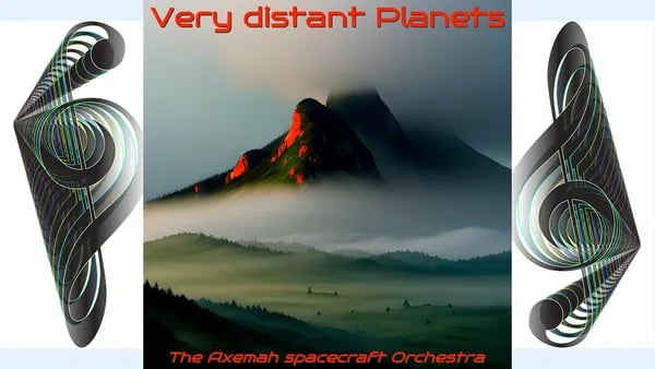 The Axemah spacecraft Orchestra: Very distant planets Cover
