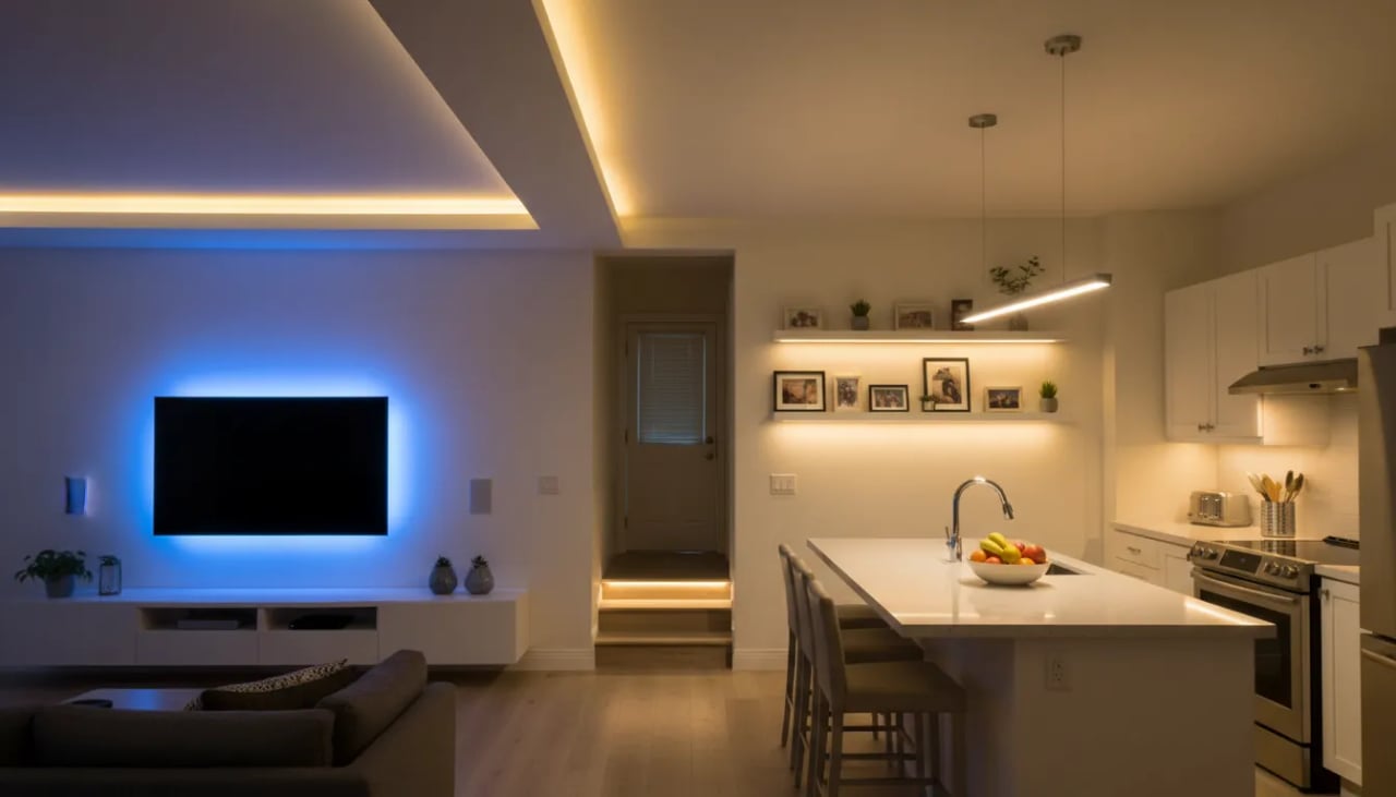 Cozy Home Makeover with Ambient LED Lighting Tips Cover