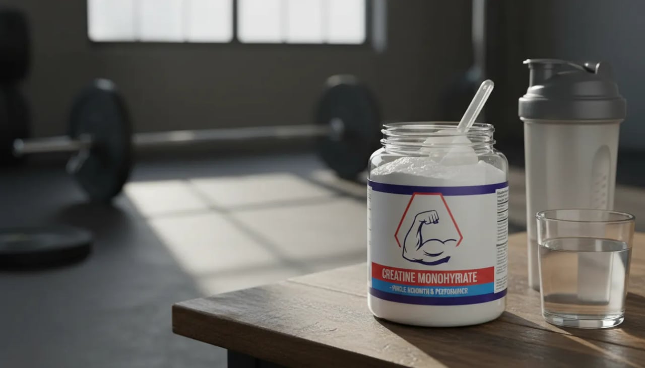 Creatine is a natural compound found mainly in muscles Cover